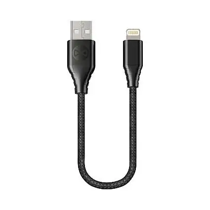 Présentation Câble USB-A vers Lightning 20cm 2,4A – Forever CORE | Certifié iPhone & iPad