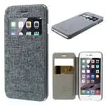Présentation Goospery Housse Rabat Fenêtre pour iPhone SE 2020 (6/6s) Anthracite