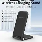 Présentation Support Bureau Chargeur induction 15W double bobine
