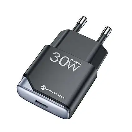 Présentation Chargeur de voyage ultra fin Forcell F-Energy GaN III B130101-E – 30W, USB-C