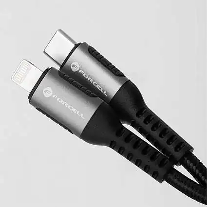 Présentation Câble USB-C vers USB-C FORCELL F-ENERGY C260 QC4.0 PD 5A 100W