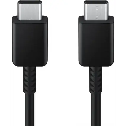 Présentation Câble Samsung USB-C vers USB-C – 60W, 3A, 1,8 m, Noir