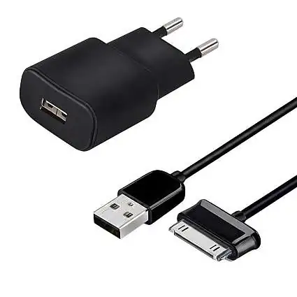 Présentation Chargeur USB 2A 10W + Cable Galaxy Tab 1ere Génération Charge et Synchro