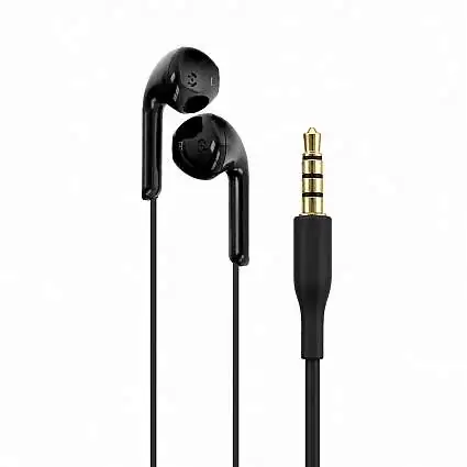 Présentation Kit Piéton Stéréo Ergonomique Filaire Jack 3,5 mm  Noir