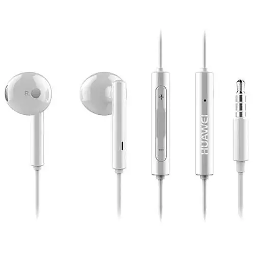 Huawei Kit Piéton Stéréo Original Jack 3,5 mm Blanc AM115