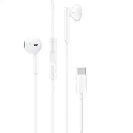 Présentation Huawei Kit Piéton Stéréo Ergonomique Original USB-C Blanc CM33
