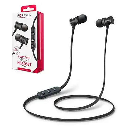 Présentation Écouteurs Bluetooth Forever Sport Intra Auriculaire Noir 