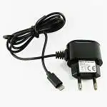 Présentation Chargeur Secteur Port Lightning 1A Noir Filaire 110 cm