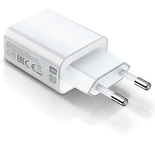 Chargeur Rapide USB 18W Xiaomi Original 3A Blanc MDY-10-EF