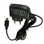 Présentation Chargeur Secteur Port Micro-USB 1A Noir Filaire 110 cm