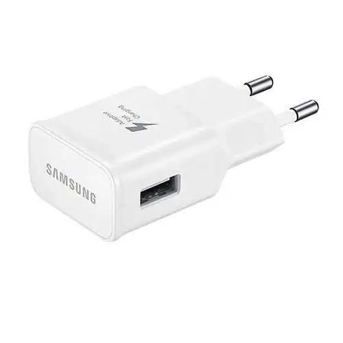Chargeur Fast Charge USB Samsung Original 2A Blanc EP-TA20EWE