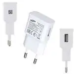 Présentation Chargeur Secteur USB Samsung Original 1,5A Blanc EP-TA50EWE