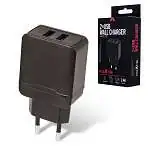 Présentation Chargeur Secteur 2 ports USB 2,4 A Noir MaXlife MXTC-02