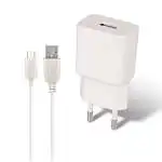 Présentation MaXlife Chargeur Secteur USB 1A + Câble Micro-USB Blanc MXTC-01
