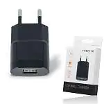 Présentation Chargeur Secteur USB de 1 ampère Couleur Noir