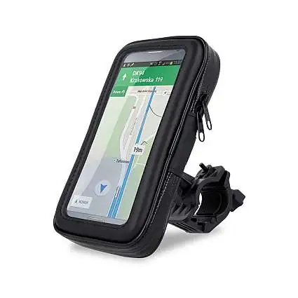 Présentation Support Moto Vélo VTT Etanche de MaXlife pour Smartphone 5  Noir