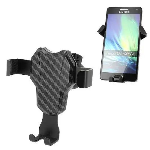 Support Voiture sur Grille Auto Ajustable Noir