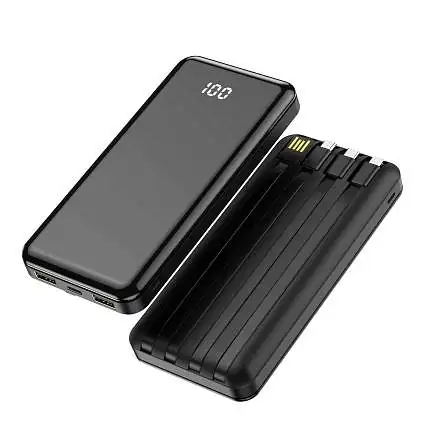 Présentation Forever Batterie Externe 10000 mAh Universelle 4 câbles