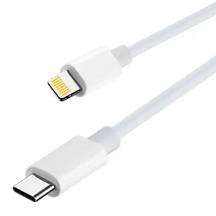 Présentation MaXlife Câble USB-C vers Lightning Certifié 3A 20W 1m Blanc