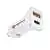 Vignette Chargeur Voiture Rapide Forcell 20W USB + USB-C PD 3.0 Blanc - 100.jpg