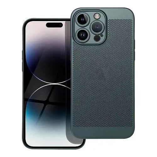 Coque Breezy Alu Vert Ultra Légère Respirante pour iPhone 14 Pro Max
