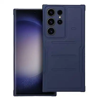Présentation Coque Renforcée Haute Protection pour Samsung S23 Ultra Navy Blue