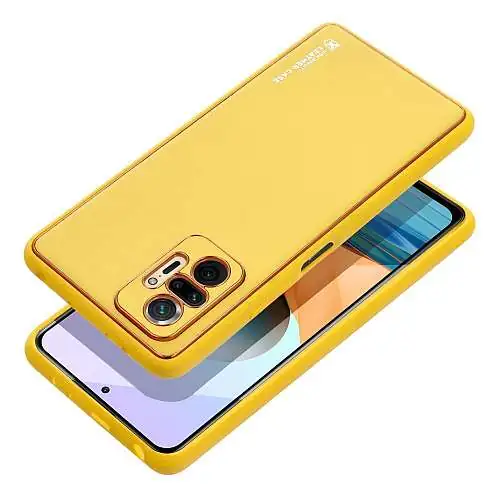 Coque Éco Cuir Summer pour XIAOMI Redmi NOTE 12 PRO 5G Jaune