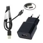 Présentation TC USB 1A + Cable Type-C Noir