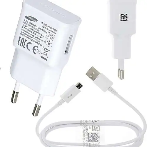 TC USB SAM 1.5A + CAB SAM MUSB WHT